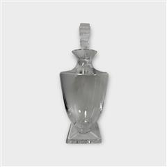 Lalique Argos Whiskey Decanter w/ Stopper Signed France - Clean -